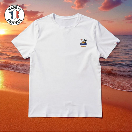 T-shirt coucher de soleil
