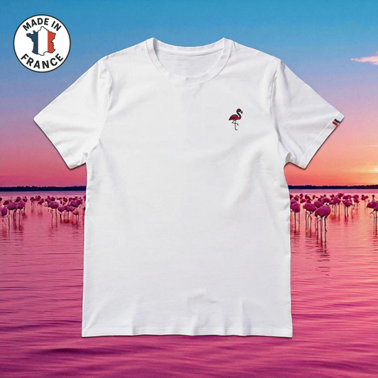 T-shirt flamand rose